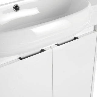 Freestanding Bathroom Vanity & Sink, Soft Close Doors