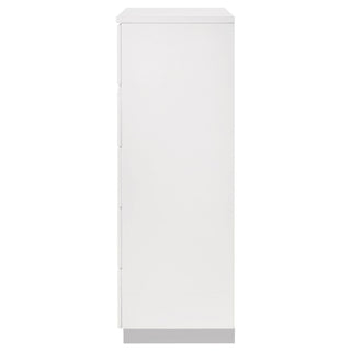 Dulcey - 5 Drawer Bedroom Chest - White