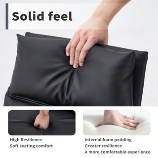 Modern Dining Chair SetWith Soft Cushion Backrest (2 Pieces)
