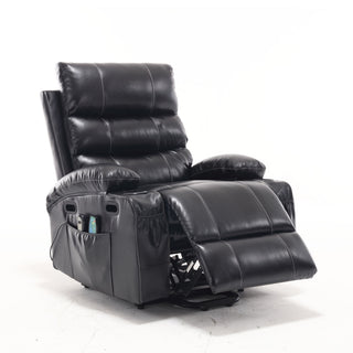 Cozy Electric Power Lift Recliner Chair Sofa For Elderly With Vibration Massage And Lumbar Heat