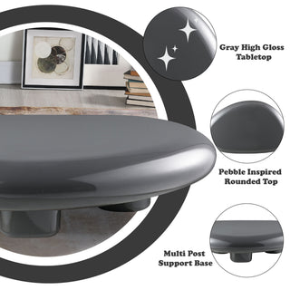 Charlene - Coffee Table - Gray