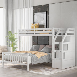 Loft Bed With Staircase And Storage