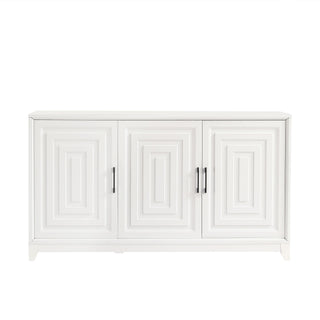 TV Stand, Media Console Cabinet With 2 Spacious Storage Space