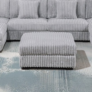 Ottoman - Gray / Mink