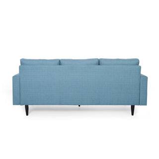 Jenny - Contemporary Tufted Fabric 3 Seater Sofa