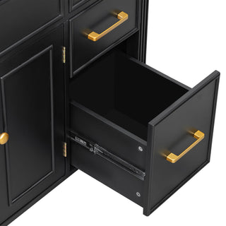 Bathroom Vanity With Sink Top, 3 Soft Closing Drawers