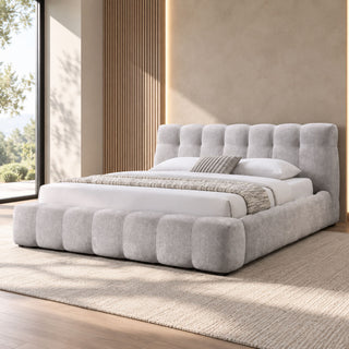 Hannah - Queen Bed - Gray