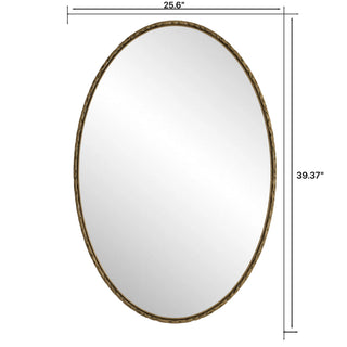 Art Oval Retro Mirror, Wall Hanging