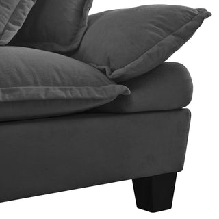 Modular Cloud Couch Sofa With Cup Holders & Storage, USB Port