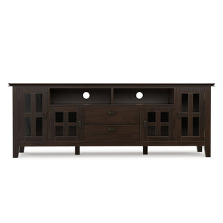 Artisan - TV Media Stand - Tobacco Brown