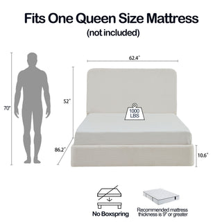 Canter - Tall Headboard Upholstered Bed