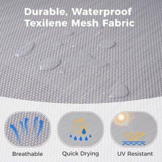 Patio Stackable Dining Chairs (Set of 4)