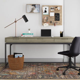 Banting - Mid Century Wide Desk, Handcrafted