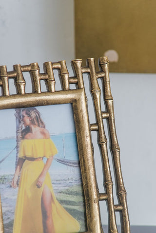 Photo Resin Frame, Opening (Set of 2) - Gold