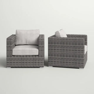 Patio Chair With Cushions Stylish Design