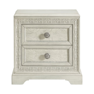 Romilly - Nightstand With USB - White