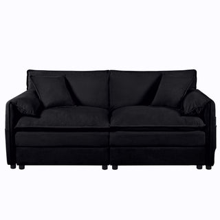 Modern Oversized Loveseat Sofa With Deep Seat And Diy Combination