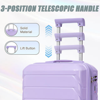 Spinner Luggage Set & Combination Lock
