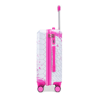Luggage With Combination Lock, Lightweight Carry-On Suitcase