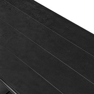Coffee Table With Slatted Lower Shelf For Living Room