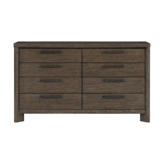 8 Drawer Dresser With Rustic Design