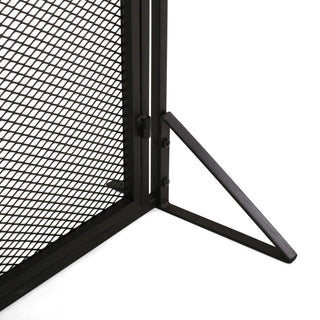 Samantha - Iron Fireplace Screen 2 Door Design