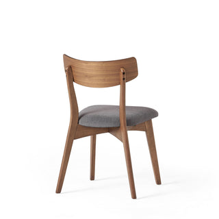 Mid Century Upholstered Dining Chairs (Set of 2)