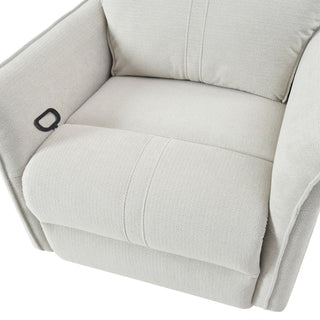 270° Power Swivel Rocker Glider Recliner Chair With USB Ports
