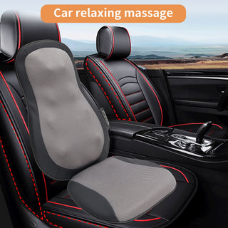 Therapeutic Shiatsu Massage Cushion With Heat Function, Polypropylene - Gray