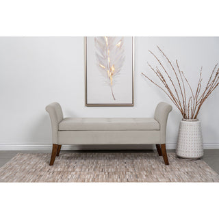 Pasley - Rolled Arm Storage Bench