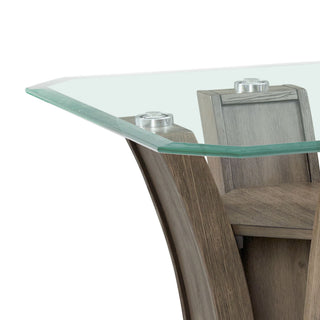 Dapper - Square End Table - Gray