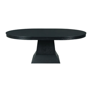 Maddox - Oval Dining Table - Black