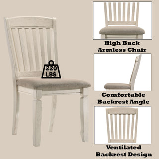 Fedele - Side Chair (Set of 2) - Cream / Tan