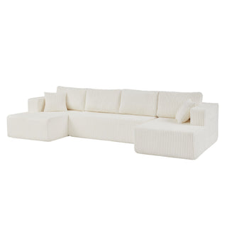 U - Shaped Modular Sectional Sofa For Living Room