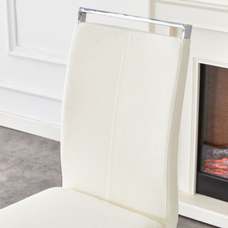 Dining Chairs With Ergonomic Backrest