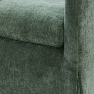 Luisa - Skirted Swivel Accent Chair