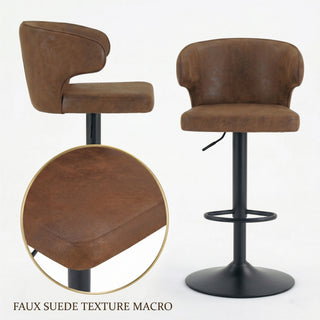 Adjustable Swivel Bar Chair