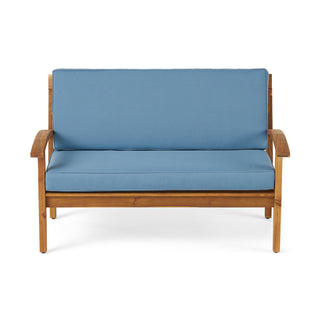 Outdoor Chat Set With Coffee Table And Loveseat