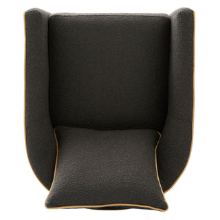 Swivel Accent Chair, Rotating Base, For Living Room