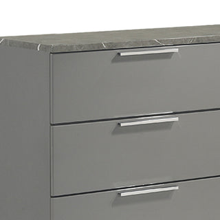 Elara - Dresser With Spacious Drawers - Gray