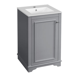 Bathroom Vanity With Sink, Freestanding Single Cabinet Set, Soft Close Door, Adjustable Shelf