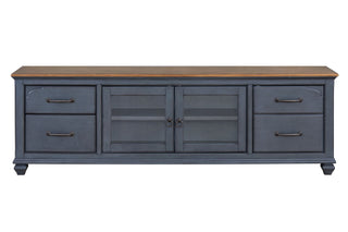 TV Stand For TVs Up To 90" - Blue