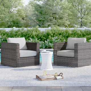 Patio Chair With Cushions Stylish Design