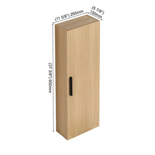 Freestanding Bathroom Vanity Set With Tall Linen Cabinet, 3 Door Storage Cabinet, Single Sink
