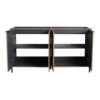 Contemporary Freestanding Bathroom Vanity With Adjustable Shelves