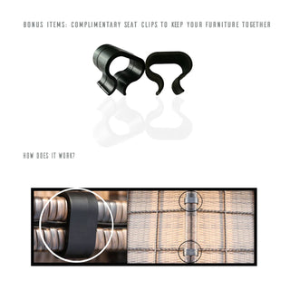 Comfortable Modern Patio Rattan Sectional Set With Cushions