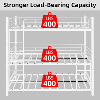 Triple Frame Bed With Built In Ladder