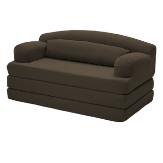 2 Seater Sofa Bed, Compact Foldable Floor Couch