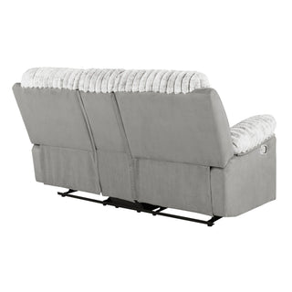 Bruni - Console Reclining Loveseat With Manual Recline