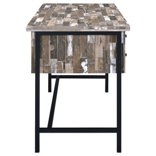 Salvaged - Drawer Storage Desk - Brown